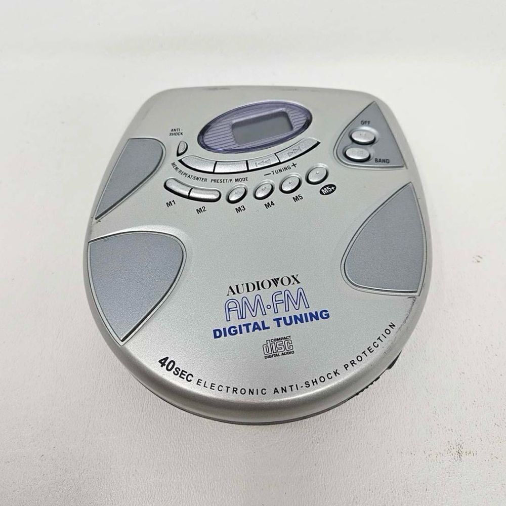 Vintage Audiovox Portable CD Player